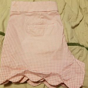 Crown and Ivy Gingham shorts